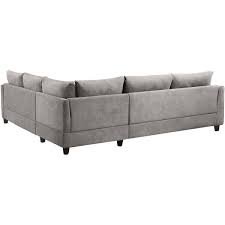 L Shape 6 Seats Sectional Sofa Couch