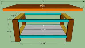Build A Coffee Table Wood Table Diy