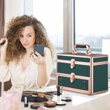 extra large make up vanity case storage