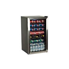 19 Glass Front Beverage Cooler 100 Can
