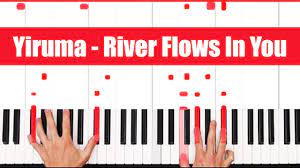 how to play yiruma river flows in you