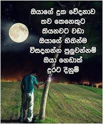 sinhala es about life without