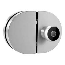 security fingerprint glass door lock