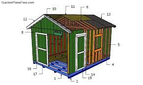 12x16 Shed Plans Diy Gable Shed