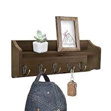 Eastwind wholesale gift distributors is where you will always find what you need in wholesale rustic decor and a whole lot more! Buy Key Holder For Wall With Shelf Wood Entryway Shelf Wall Mounted With 5 Key Hooks Rustic Key Hooks With Upper Shelf Storage For Entryway Hallway Office Bathroom Living Room Kitchen Online