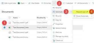 request doent approval in sharepoint