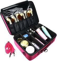 large size makeup box with adjule