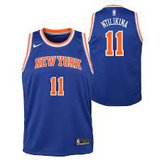 No one is happier to see the new york knicks in the nba playoffs than our own stephen a. New York Knicks Nike Icon Swingman Nba Trikot Frank Ntilikina Jugendliche