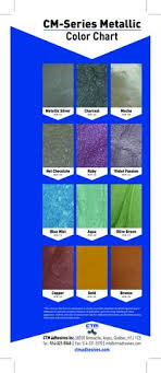 Ctm Adhesives Metallic Pigment Packs