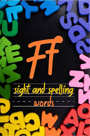 Each letter is made using various amounts of worsted weight yarn and an … Spelling And Sight Words That Start With Letter F Kids Activities Blog