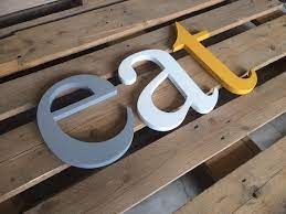 Kitchen Wall Art Eat Large Letters Eat