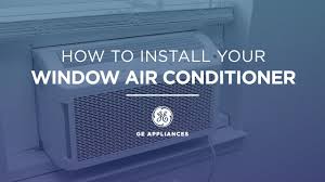 Ge window units are available in one series, the ge aee window ac series. Window Room Air Conditioner Installation Youtube