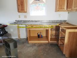 cupped laminated countertops