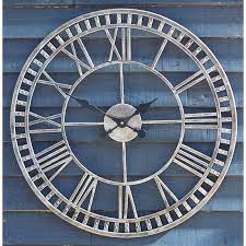 Xl Buxton Skeleton Garden Clock The