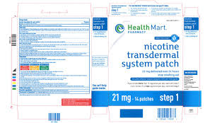 Healthmart Nicotine Transdermal System Step 1 Patch