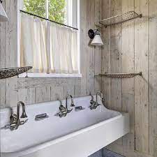 barn board bathroom walls design ideas