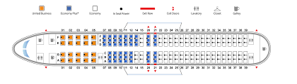seat map boeing 737 900 united airlines