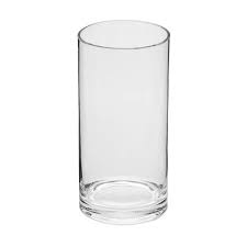 4x8 Glass Cylinder Vase