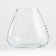clear glass vases crate and barrel