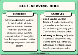 10 self serving bias exles 2024