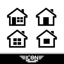 Simple House Vector Art Icons And