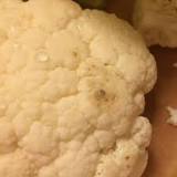 Are dark spots on cauliflower mold?
