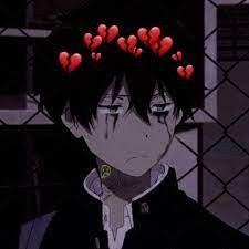 anime pfp sad boy wallpaper