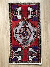 anatolian colorful ethnic rug bohemian