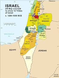 Locate cities of the decapolis. 12 Tribes Of Israel Map Overlaid On A Current Day Map Of Israel Geography