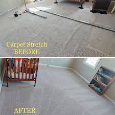 your carpet needs stretching