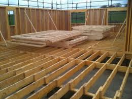 solid timber floor joists