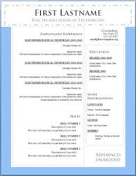 Free Teacher Resume Templates Download   Samples Of Resumes