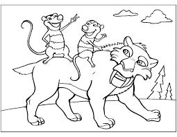You can print or color them online at getdrawings.com for absolutely free. Online Coloring Pages Coloring Page Diego And The Possums Ice Age Download Print Coloring Page