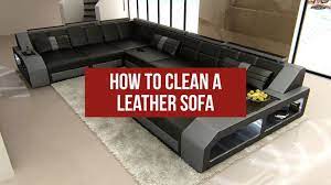 modern leather sectional sofa caring