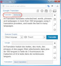 google translate for opera imtranslator