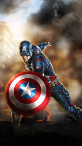 480x854 art captain america new android