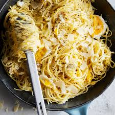 spaghetti with fried eggs recipe nyt