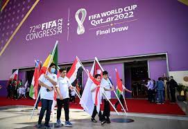 Qatar 2022 FIFA World Cup draw in Doha