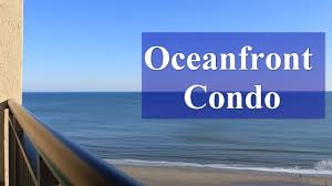 oceanfront condo 1212 beach cove resort