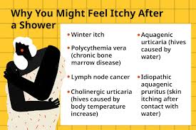 itchy after shower causes and treatment
