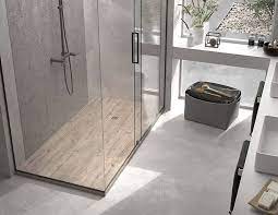 solid surface low profile shower pans