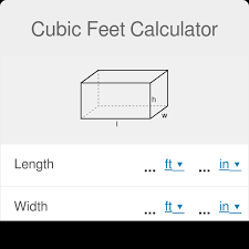 There are 12 inches in a foot, and 36 inches in a yard. Cubic Feet Calculator Cubic Feet From Inches And Other Units