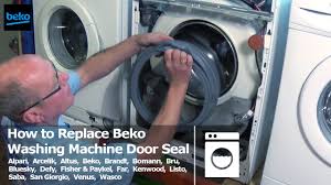 replace door seal for zannussi washing