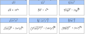 Rational Exponents