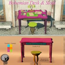Please message me if your wanting a. Second Life Marketplace Pc Bohemian Desk Stool Set