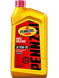 pennzoil 10w30 high mileage 6 1 qt