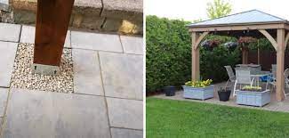 How To Anchor Gazebo To Pavers 10