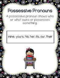 Station 3 Possessive Pronouns Lesson 23 Lessons Tes Teach