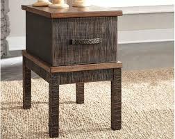 stanah two tone chair side end table