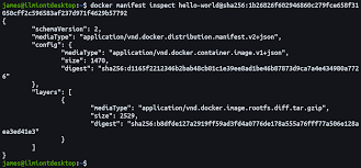 what is a docker image manifest